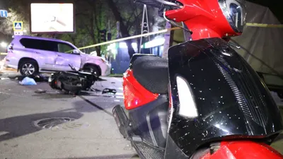 Дорожно-транспортное происшествие, ДТП, авария с мопедистом, ДТП с мопедом, ДТП с мопедистом, авария с мопедом, фото - Новости Zakon.kz от 09.10.2025 18:12