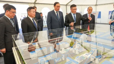 Более двух тысяч рабочих мест создаст металлургический завод, который строится в Жамбылской области, фото - Новости Zakon.kz от 16.04.2025 17:52