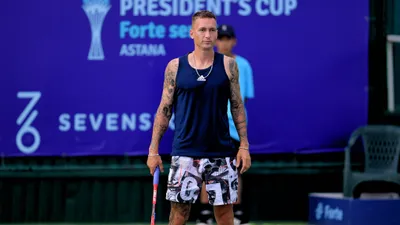 Денис Евсеев стартовал на турнире в Португалии, фото - Новости Zakon.kz от 16.04.2025 16:42