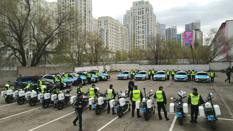 Жаңа жыл мерекесі күндері Алматы полициясы күшейтілген режимде қызмет атқаруда