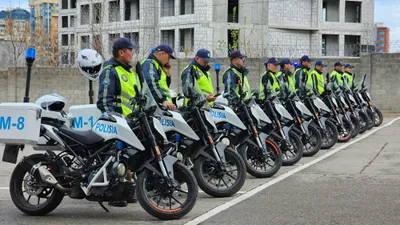 Мотополиция, полицейские мотоциклы, полицейские на мотоциклах, сотрудники полиции на мотоциклах, фото - Новости Zakon.kz от 10.09.2025 15:28
