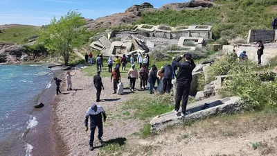 Алматинская область, экология, акция "Таза Қазақстан", фото - Новости Zakon.kz от 26.04.2025 12:33