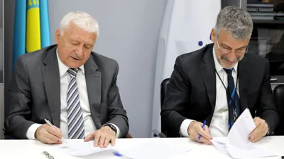 "Казаэронавигация" подписала договор с Air Astana и Scat: новый шаг к повышению безопасности полетов, фото - Новости Zakon.kz от 30.04.2025 13:19