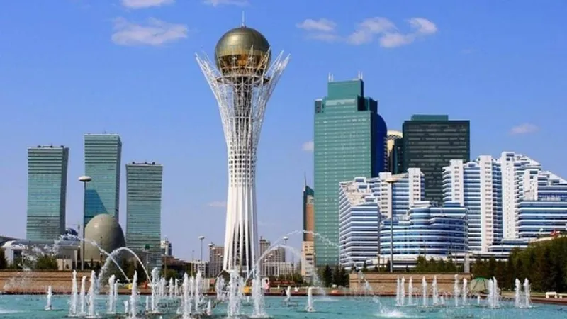 В Астане открыли сезон фонтанов