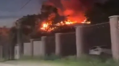 пожар, фото - Новости Zakon.kz от 04.05.2025 20:48