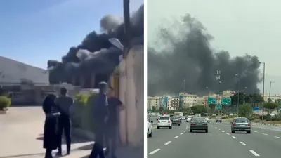 пожар на заводе, фото - Новости Zakon.kz от 04.05.2025 23:10