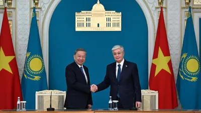 Токаев в Акорде, фото - Новости Zakon.kz от 06.05.2025 14:26