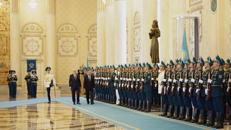 В Акорду прибыл генсек Вьетнама То Лам – фоторепортаж