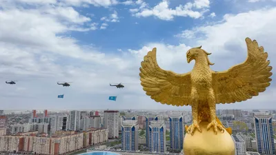 Военный парад, военная спецтехника, военная техника, силы воздушной обороны РК, воздушная оборона РК, военно-воздушные силы РК, ВВС РК, военная авиация, фото - Новости Zakon.kz от 08.05.2025 18:11