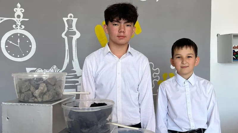 Юные изобретатели из Казахстана придумали, как сделать воду безопасной