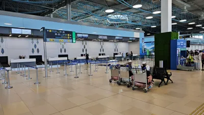 Аэропорт в Алматы, аэропорт Алматы, алматинский аэропорт, международный аэропорт Алматы, фото - Новости Zakon.kz от 27.08.2025 17:31