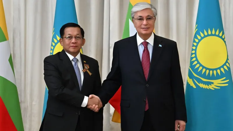 Что Касым-Жомарт Токаев обсудил с премьером Мьянмы в Москве