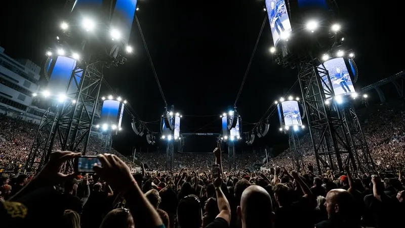 Концерт Metallica в США спровоцировал землетрясение