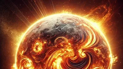 Солнце, магнитные бури , фото - Новости Zakon.kz от 11.05.2025 01:51