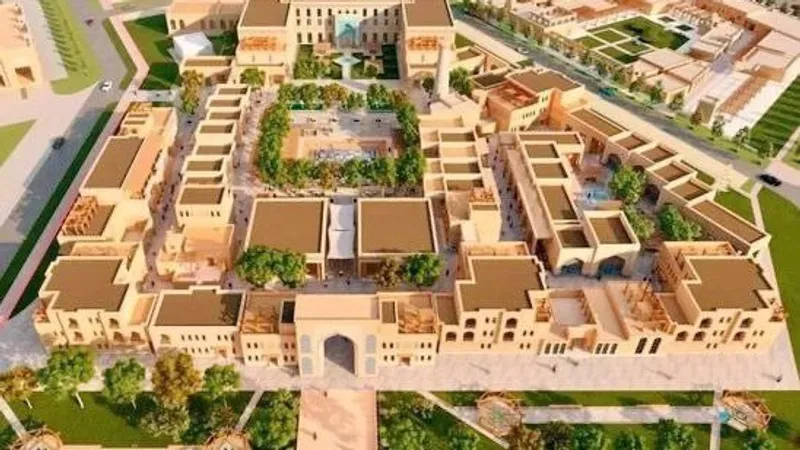 В Туркестане строят уникальный ремесленный городок