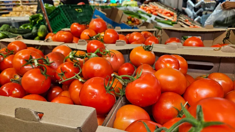 Овощи, супермаркет, маркет, продуктовый, продукты питания, овощной отдел, помидоры, томаты, сурет - Zakon.kz жаңалық 12.06.2026 10:19