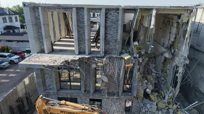 разрушенный дом в Алматы, фото - Новости Zakon.kz от 21.05.2025 09:47