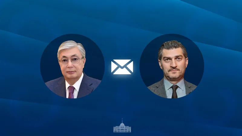 Токаев поздравил президента Грузии с Днем независимости