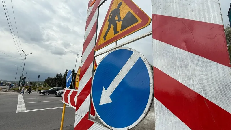 Одна из улиц Алматы стала частично односторонней