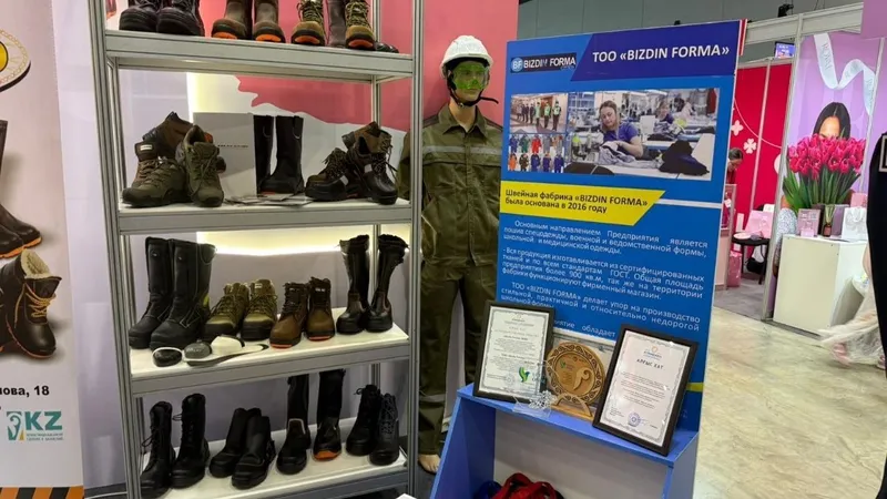 Карагандинские предприятия представили свою продукцию на выставке Ulttyq ónim в Астане