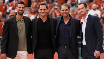 Теннис Прощание Надаля, фото - Новости Zakon.kz от 26.05.2025 11:24