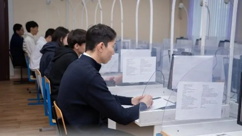 Сколько абитуриентов сдали основное ЕНТ на казахском языке: промежуточные итоги
