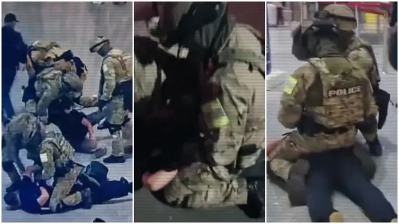 В МВД назвали причину задержания иностранцев в Астане и показали кадры спецоперации