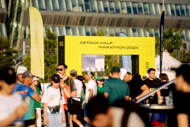 спортсмены в Астане, фото - Новости Zakon.kz от 28.05.2025 17:46