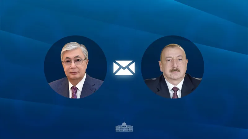 Токаев поздравил Ильхама Алиева с Днем независимости