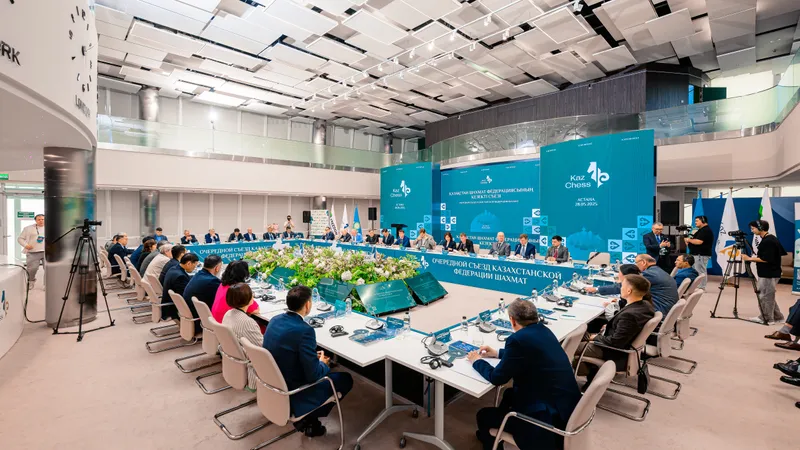 В Астане прошел исторический съезд Казахстанской федерации шахмат: страна вступает в борьбу за топ-10 в элите