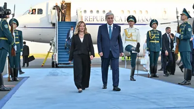 Касым-Жомарт Токаев, Джорджа Мелони, Астана, визит, фото - Новости Zakon.kz от 29.05.2025 20:06