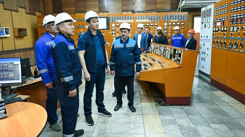 Дархан Сатыбалды ознакомился с ходом подготовки инженерной инфраструктуры к отопительному сезону