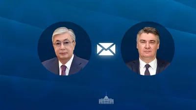 Касым-Жомарт Токаев, Зоран Миланович, телеграмма , фото - Новости Zakon.kz от 30.05.2025 20:04