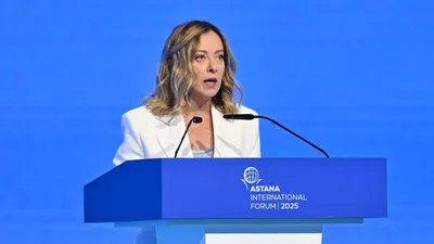 Премьер Италии перечислила цели своего визита в Казахстан, фото - Новости Zakon.kz от 30.05.2025 11:46