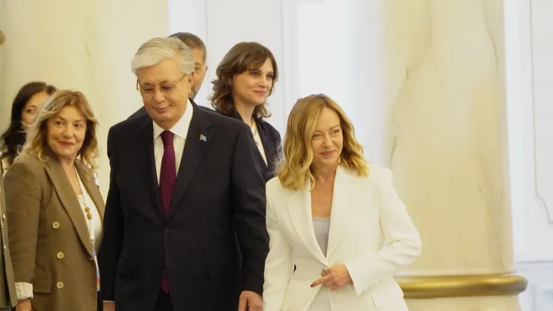 Джорджа Мелони назвала Токаева одним из самых прагматичных лидеров