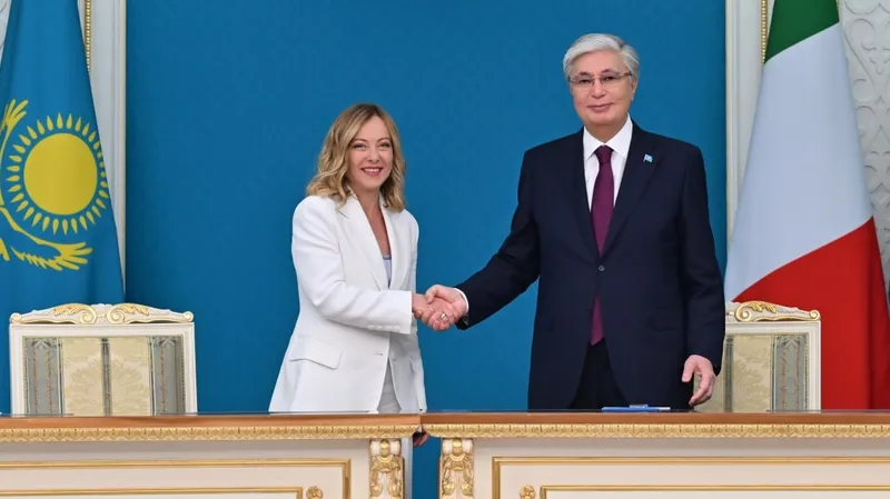 Какие документы подписали Казахстан и Италия