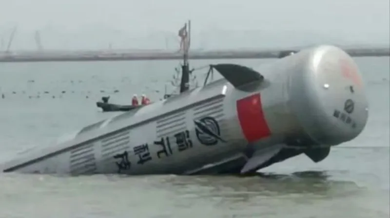 Китай показал состояние многоразовой ракеты после испытаний