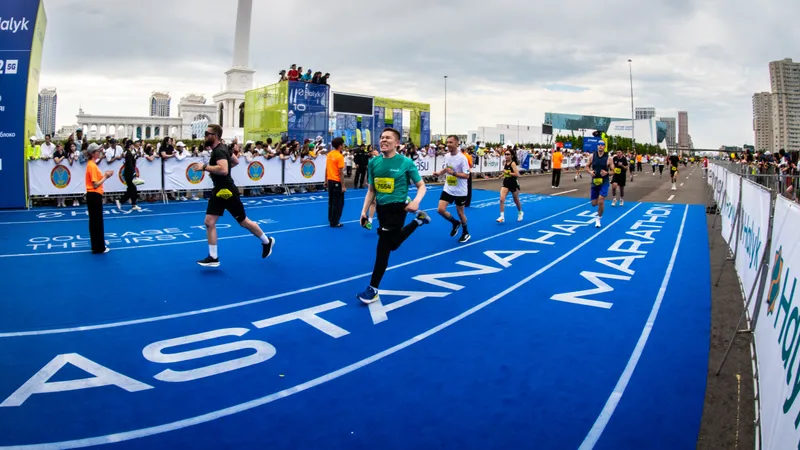 Astana Half Marathon 2025: масштабный забег прошел в Астане
