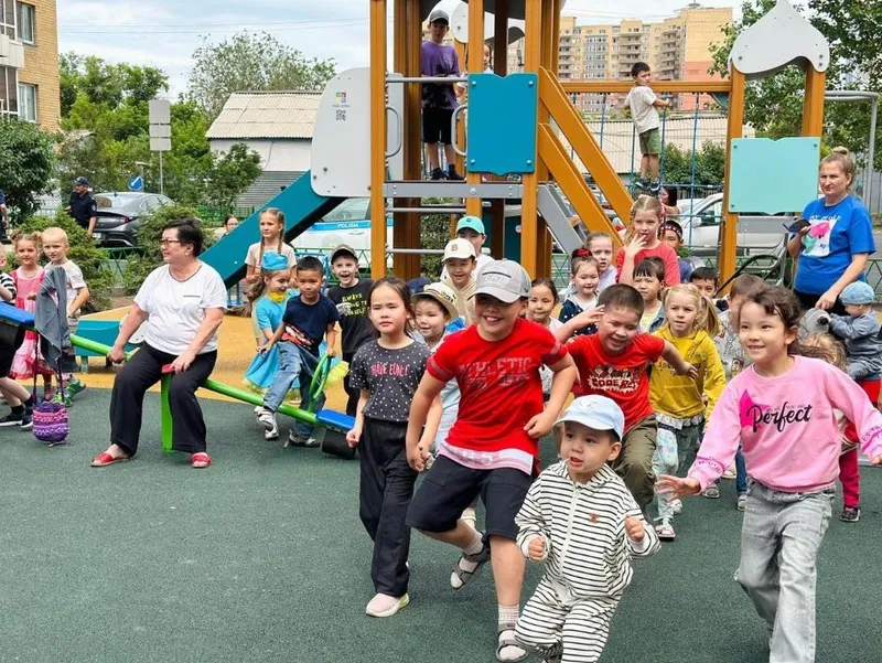 дети, Астана, фото - Новости Zakon.kz от 01.06.2025 15:48