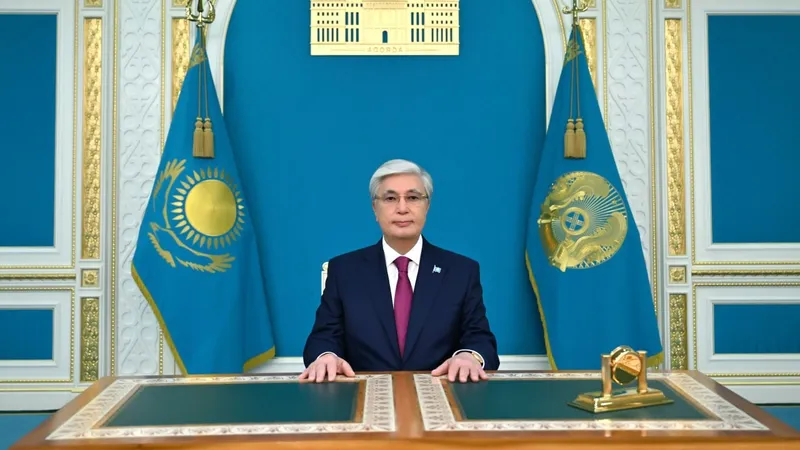 Президент Казахстана выступил с обращением по случаю юбилея космодрома "Байконур"