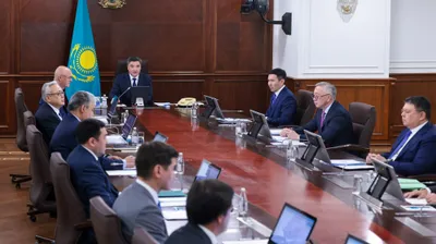 Заседания правительства , фото - Новости Zakon.kz от 03.06.2025 11:36