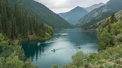 Озеро Кольсай, туризм, Казахстан, Алматы, фото - Новости Zakon.kz от 03.06.2025 13:18