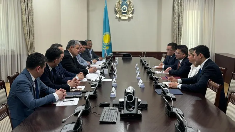 В правительстве Республики Казахстан состоялась встреча с руководством компании AstraZeneca