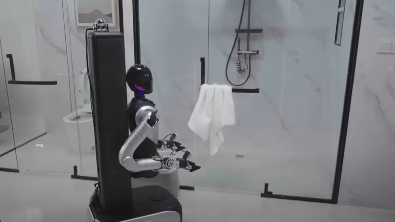 Первого в мире человекоподобного робота-уборщика создали в Китае