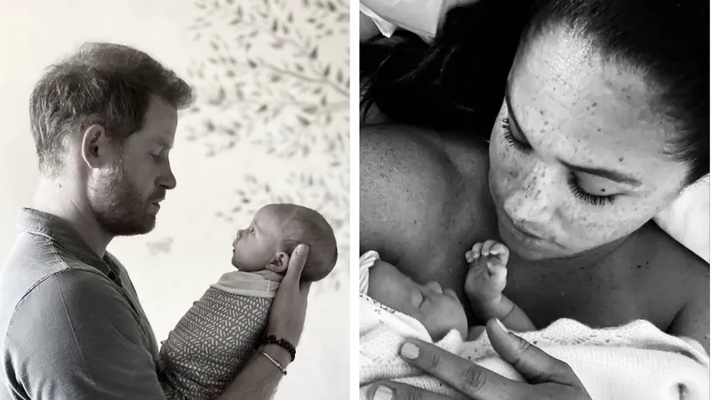 Меган Маркл опубликовала видео с принцем Гарри из роддома