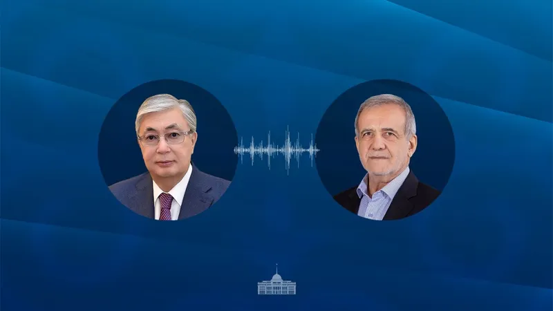 Токаев созвонился с президентом Ирана