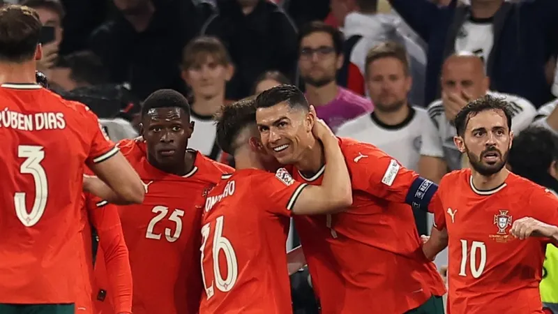 Гол Роналду помог Португалии пройти в финал Лиги наций УЕФА