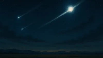 Неопознанные объекты в небе над Казахстаном, фото - Новости Zakon.kz от 06.06.2025 14:03