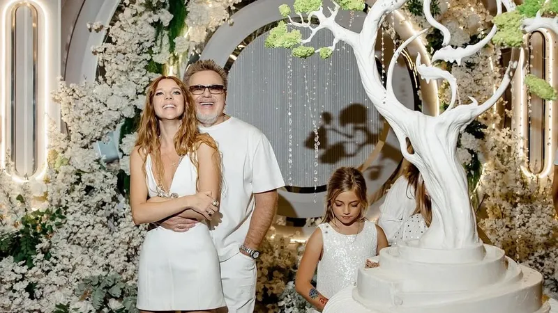 Наталья Подольская вновь поделилась снимками роскошной свадьбы с Владимиром Пресняковым