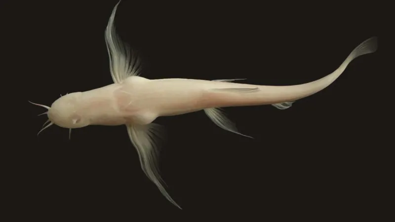 В китайских пещерах открыли новый вид рыб в "спасательном круге"